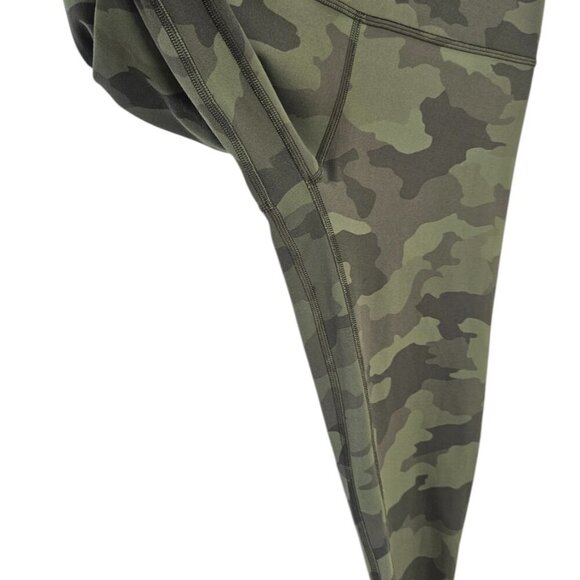 Lululemon Womens Align Pant, Heritage Camo, High Rise, 28", Nulu, Green, Size 6 - Picture 8 of 9